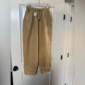 Free People “Double Cloth Harem Pants” Size Small NWT